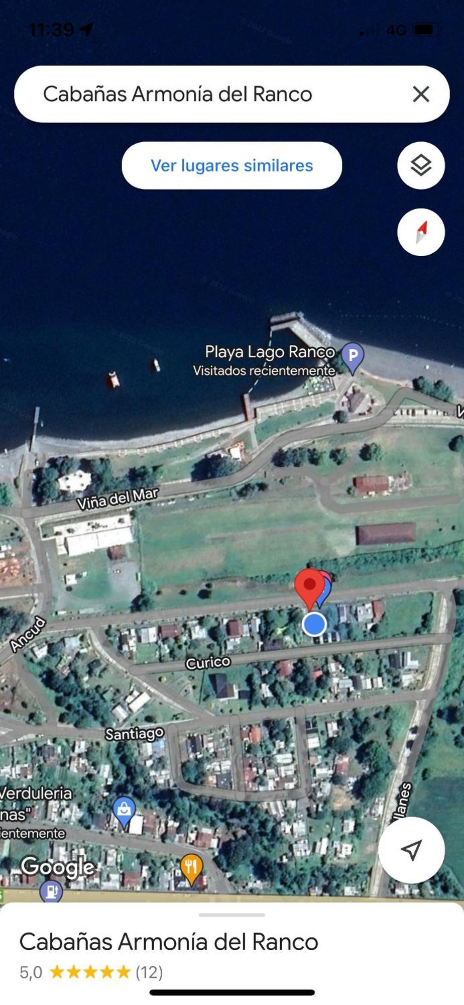 Cabanas Armonia Del Ranco Población Población Lago Ranco Екстериор снимка